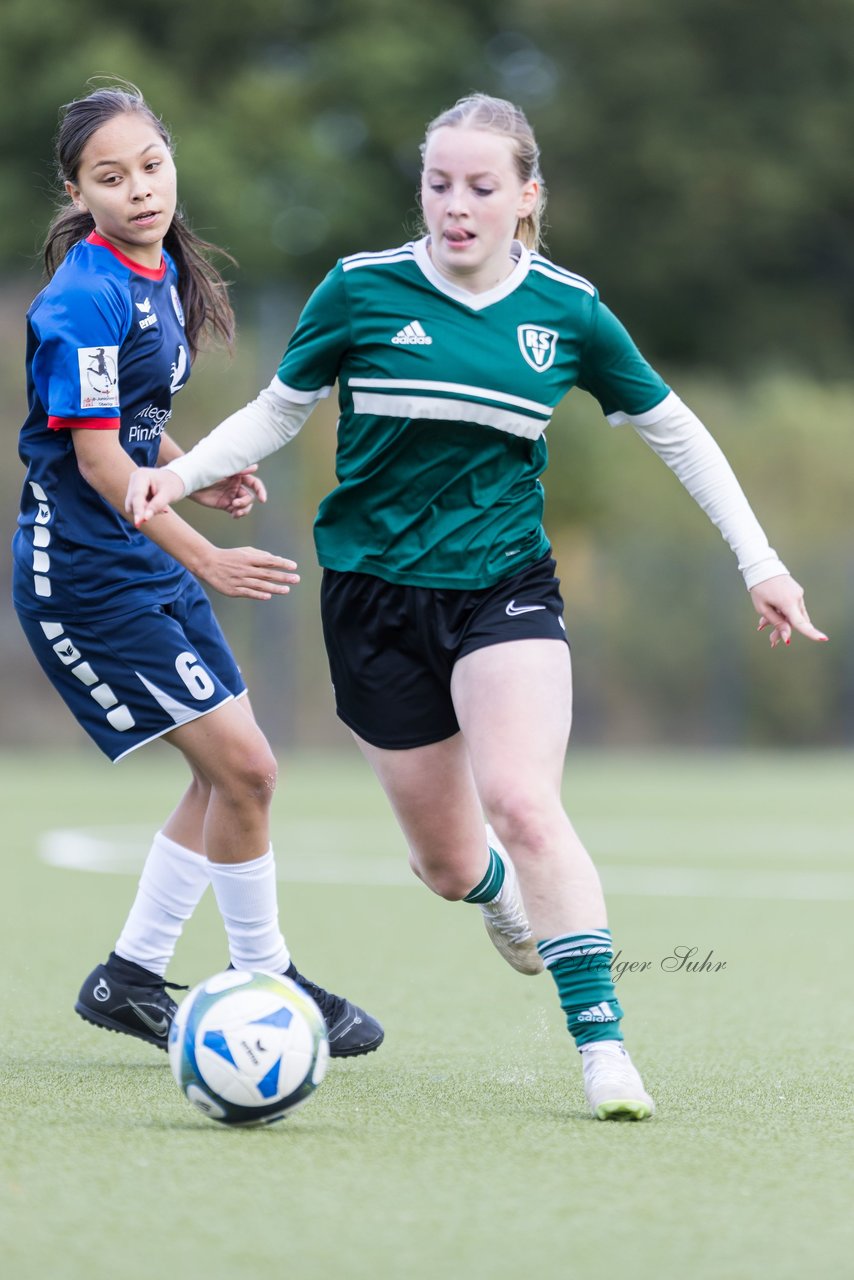 Bild 354 - wU19 Rissener SV - VfL Pinneberg : Ergebnis: 9:1